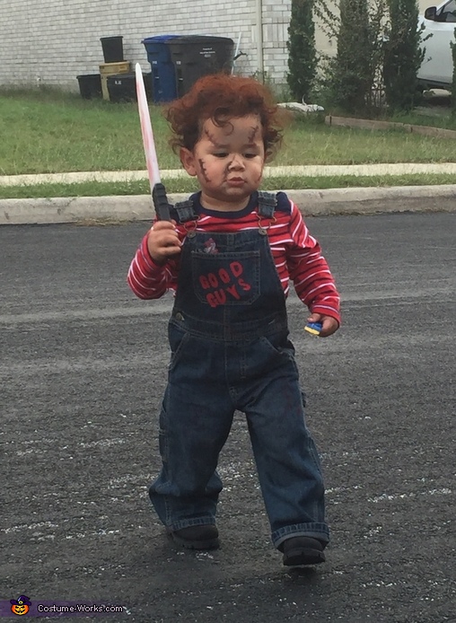 Homemade Toddler Chucky Costume | Unique DIY Costumes
