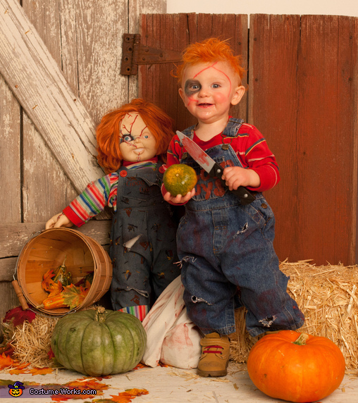 Chucky Baby  Homemade Halloween Costume  Last Minute Costume Ideas
