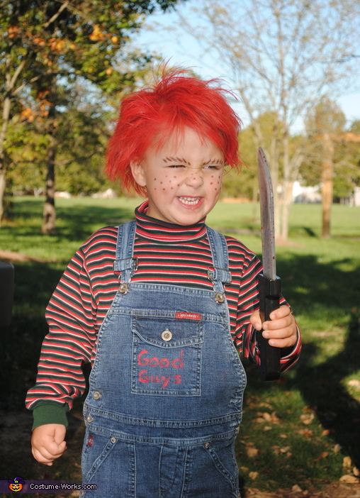 Homemade Chucky Costume
