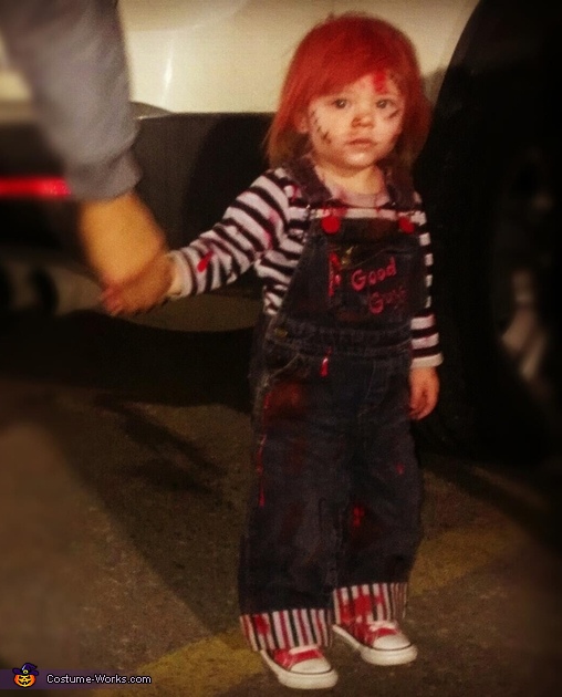 DIY Chucky Baby Costume