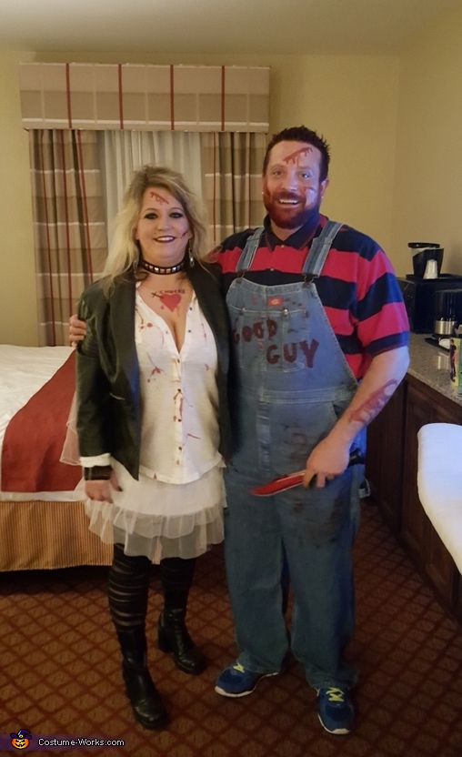 Chucky and Bride of Chucky Couple's Halloween Costume