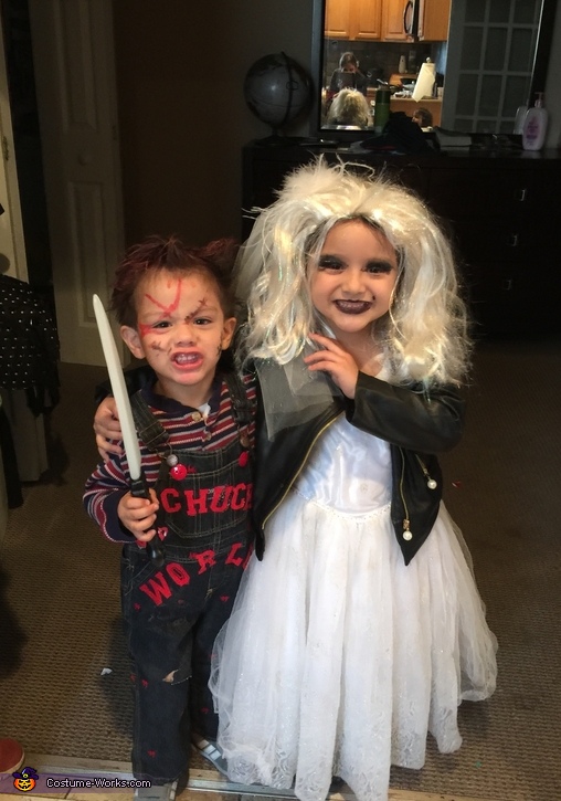 Chucky and Chucky Bride Costume