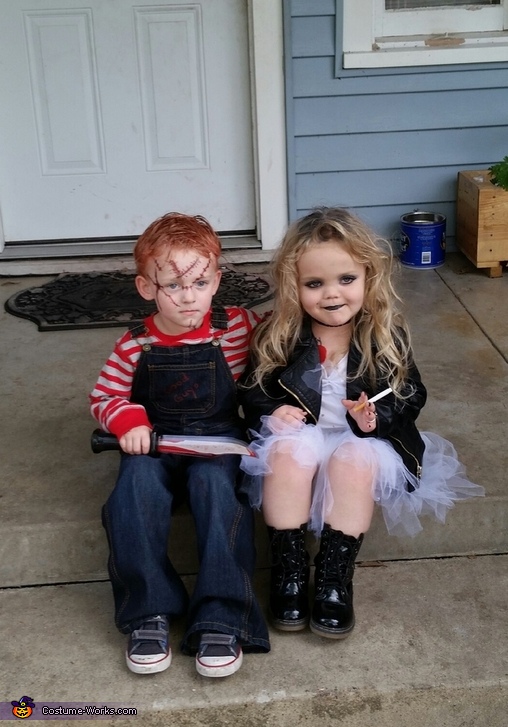 Child's Play Chucky and Chucky's Bride Costume - Photo 2/5