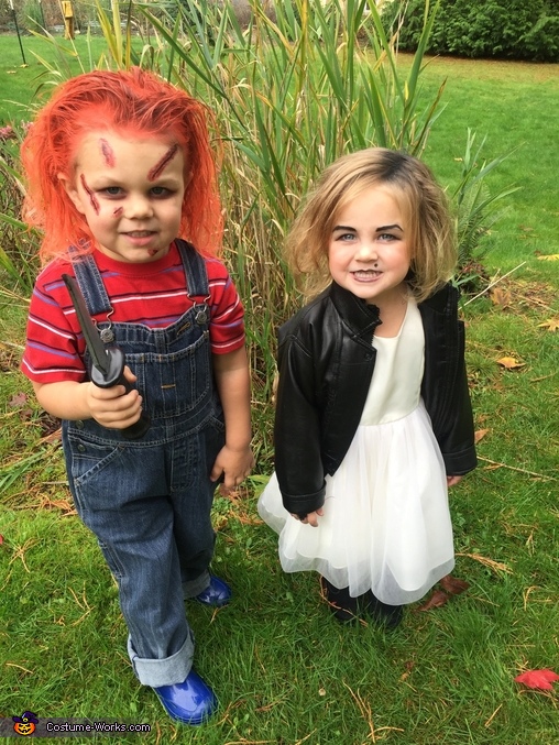 Chucky and his Bride Children's Costume - Photo 4/5