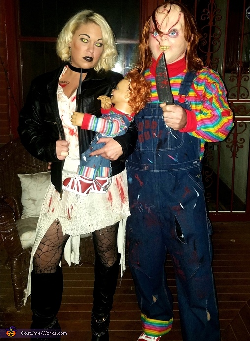 Chucky and Bride of Chucky Couple's Costume
