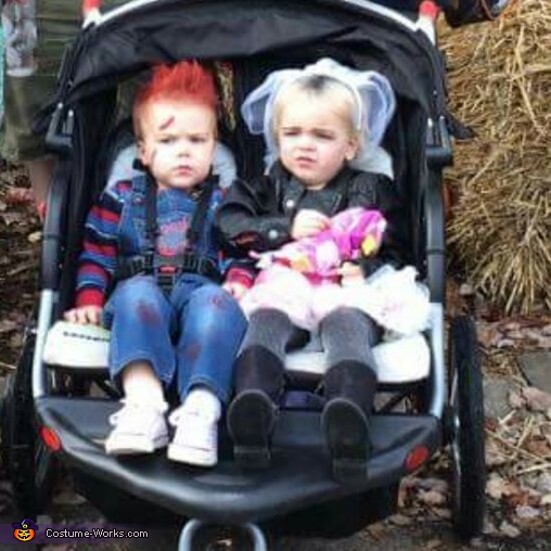 Child's Play Chucky and Tiffany Costume for Kids | Best DIY Costumes ...
