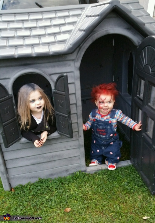 Homemade Chucky and Tiffany Costume | DIY Costumes Under $35