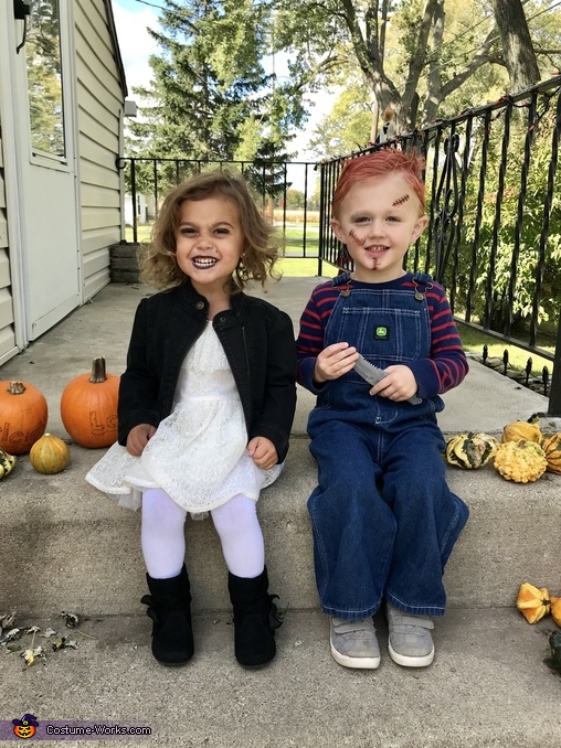 Chucky and Tiffany Costume