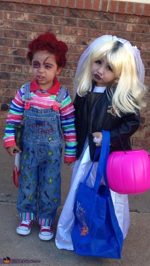 Chucky and Tiffany Bride Costume | Coolest DIY Costumes