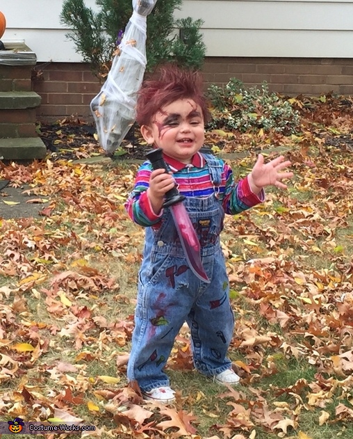Chucky Baby Halloween Costume DIY | DIY Costumes Under $65