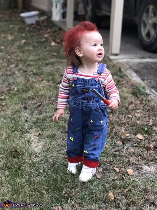 Chucky Doll Baby Halloween Costume Idea | DIY Costumes Under $25 ...
