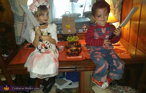 Chucky n Bride Costume