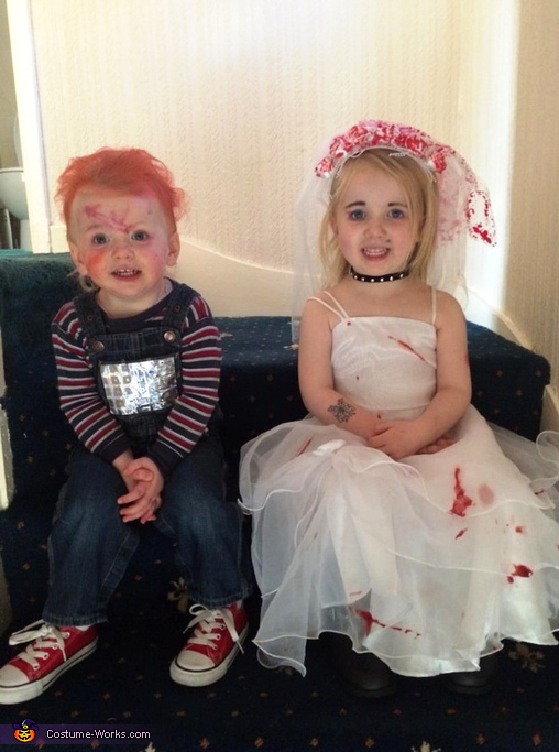 Chucky and Tiffany costume