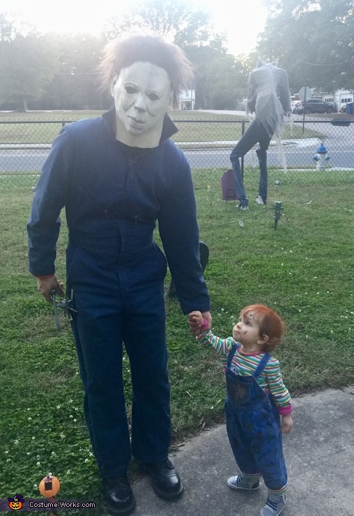 Chucky, Tiffany and Michael Myers Costume | How-to Guide - Photo 4/5