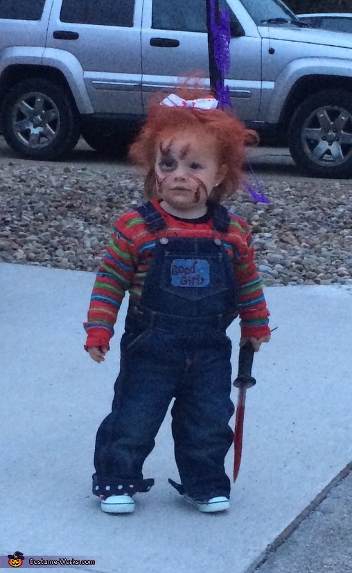 Chucky with a Bow Costume