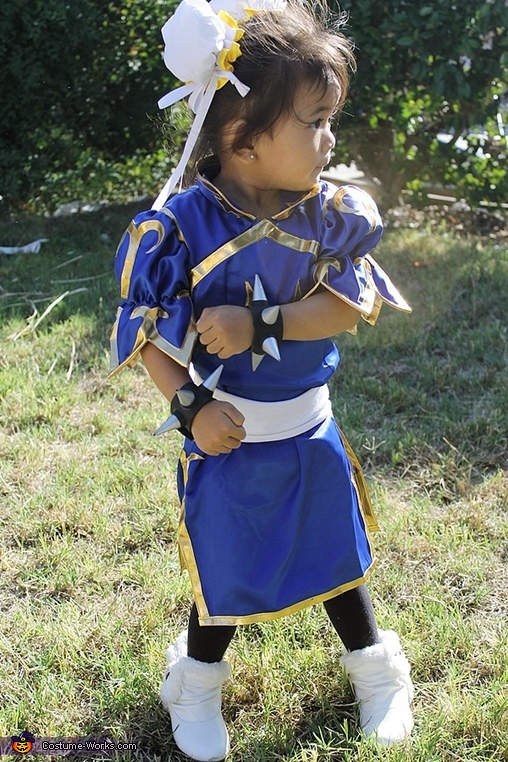 Chun Li from Street Fighter Baby Costume