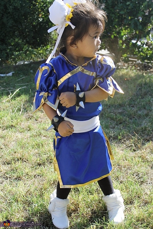 Chun Li from Street Fighter - Baby Halloween Costume