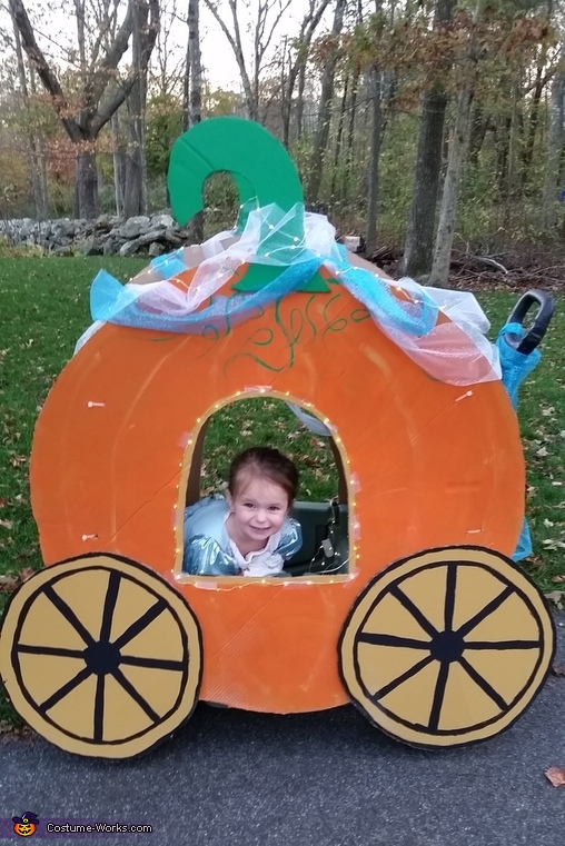 Cinderella and Pumpkin Coach Costume