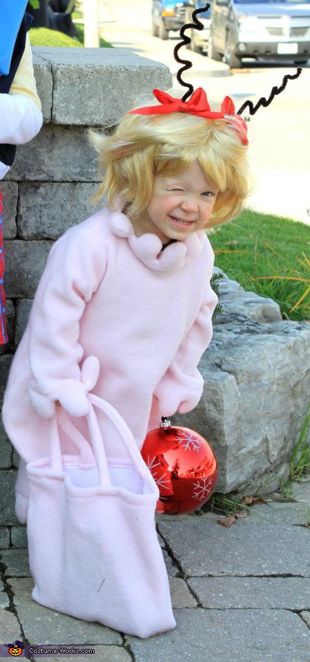 Dr. Seuss Cindy Lou Who Character Costume for Girls