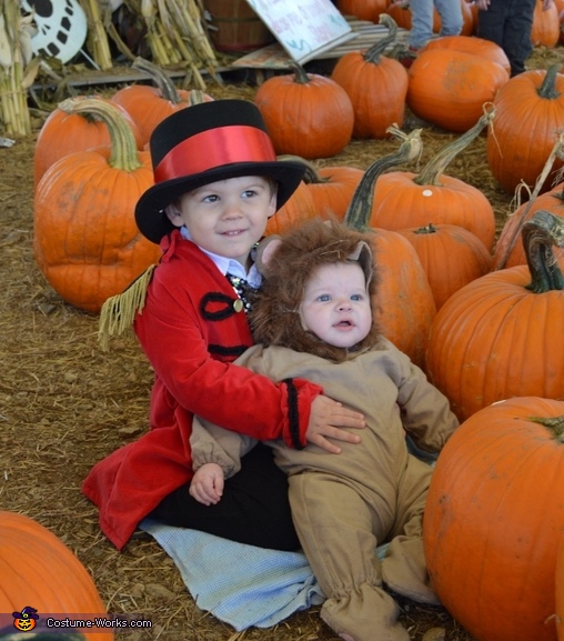 Circus Ring Master & Lion Costume