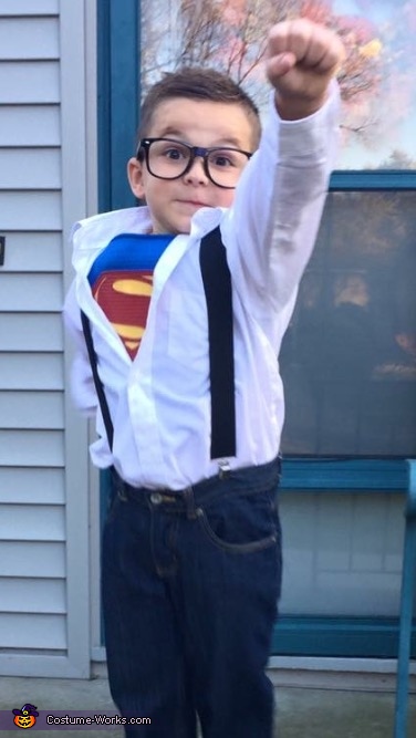 Clark Kent Costume for Boys | No-Sew DIY Costumes