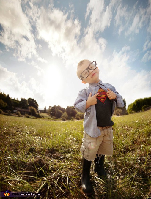 Superman's secret identity Clark Kent Costume