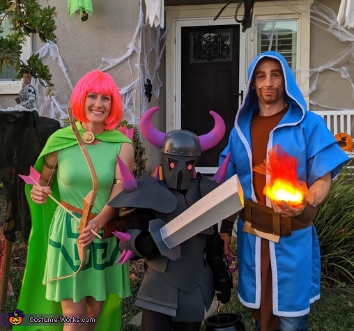 clash of clans wizard costume