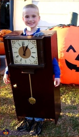 The Clock of Hickory Dickory Dock Costume for Boys