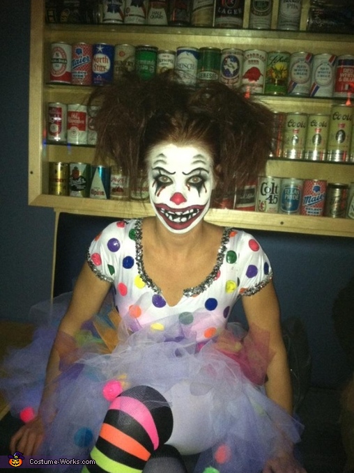 Clown Bright Halloween Costume | Coolest DIY Costumes