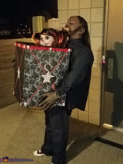 Clown in the Box Illusion Costume | DIY Costumes Under $45 - Photo 3/3