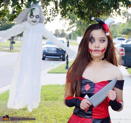 jester costume for girls