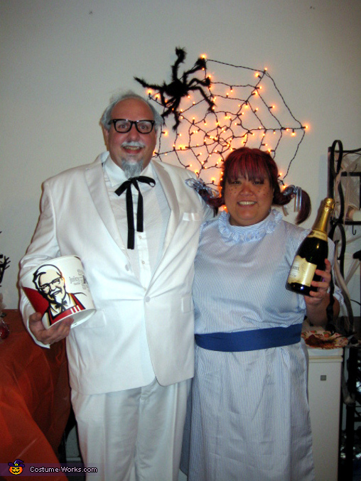 Colonel Sanders and Wendy Couple Costume