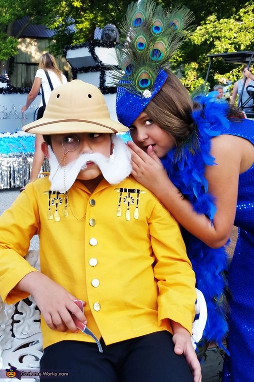 Colonel Mustard & Mrs. Peacock Costume