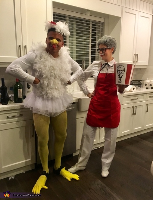 Colonel Sanders and Dinner Costume | DIY Costumes Under $65