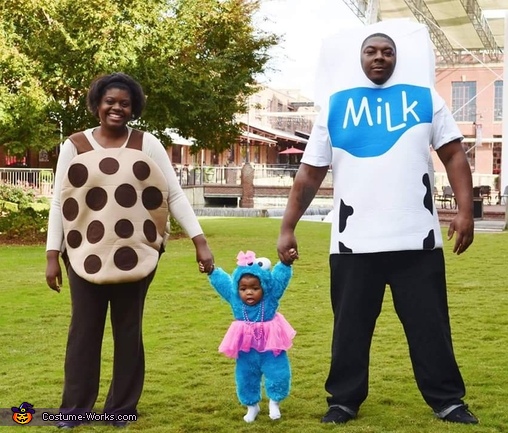 Cookie Family Costume | Last Minute Costume Ideas