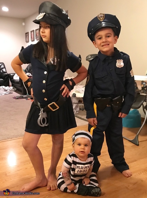 Cops and Convict Costume