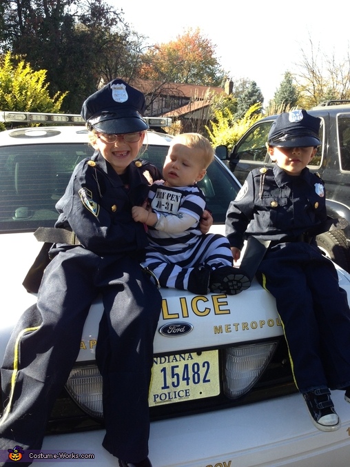 Cops And Robber Halloween Costumes For Kids