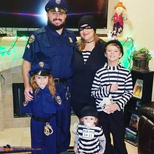 Cops And Robbers Family Costume