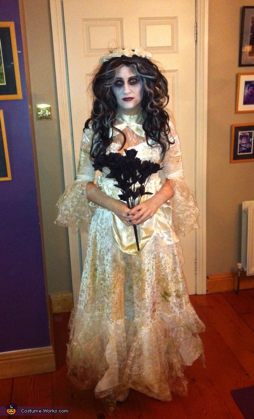 Homemade Corpse Bride Costume for Women