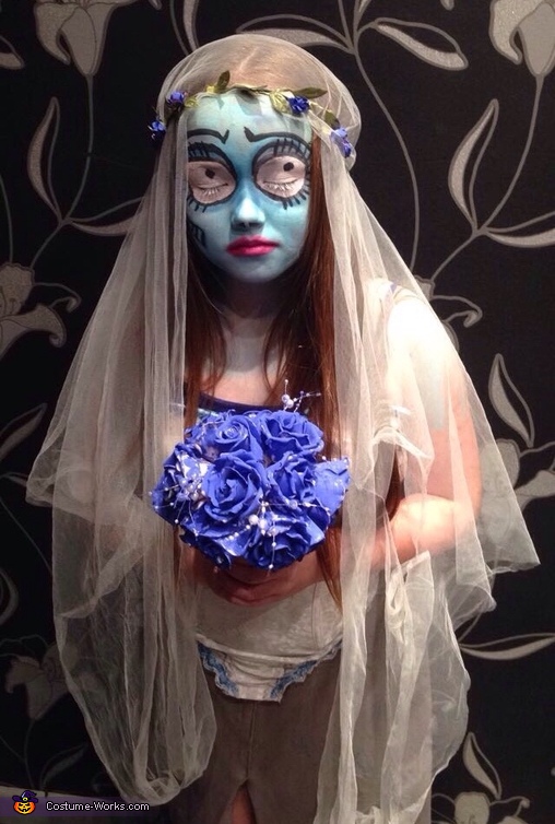 Homemade Corpse Bride Costume