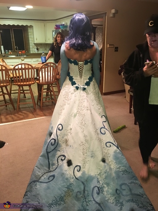 Corpse Bride Emily Costume | DIY Costumes Under $65 - Photo 2/4