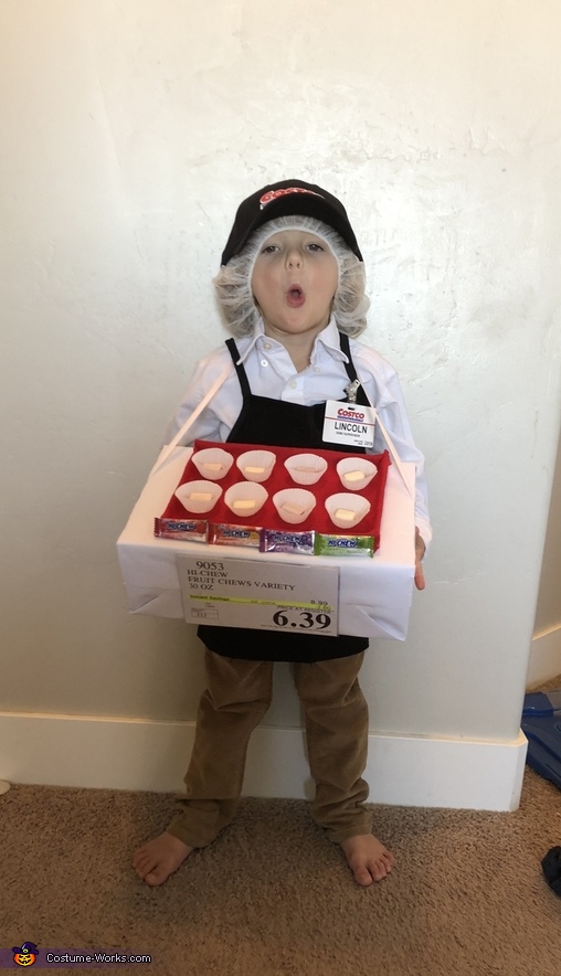 Costco Sample Guy Costume | No-Sew DIY Costumes