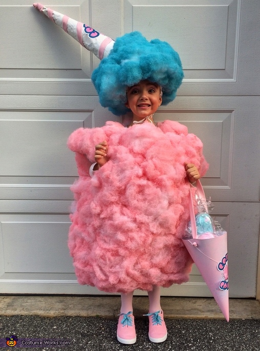 How To Make Cotton Candy Halloween Costume Ann S Blog