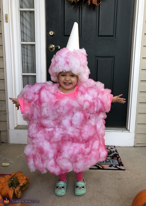 DIY Cotton Candy Costume