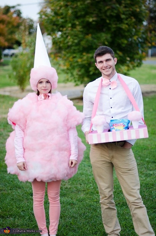 Cotton Candy and the Seller Couples Costume