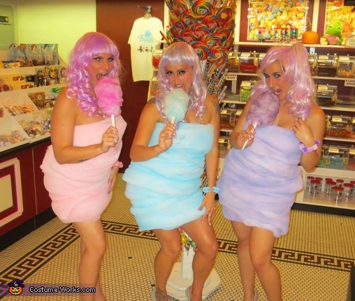 Cotton Candy Girls Group Costume