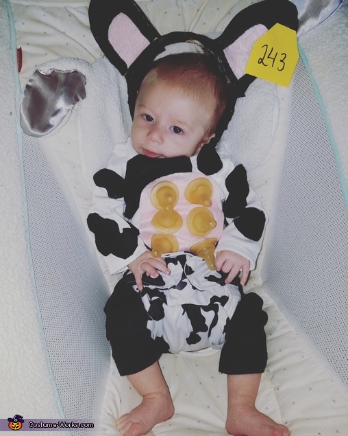 Cow Baby Costume Diy Costumes Under 25 - Diy Cow Costume For Baby Girl