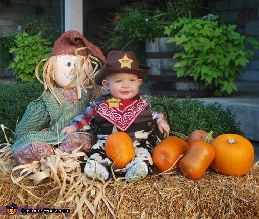 Homemade Cowboy Baby Costume | DIY Costumes Under $45