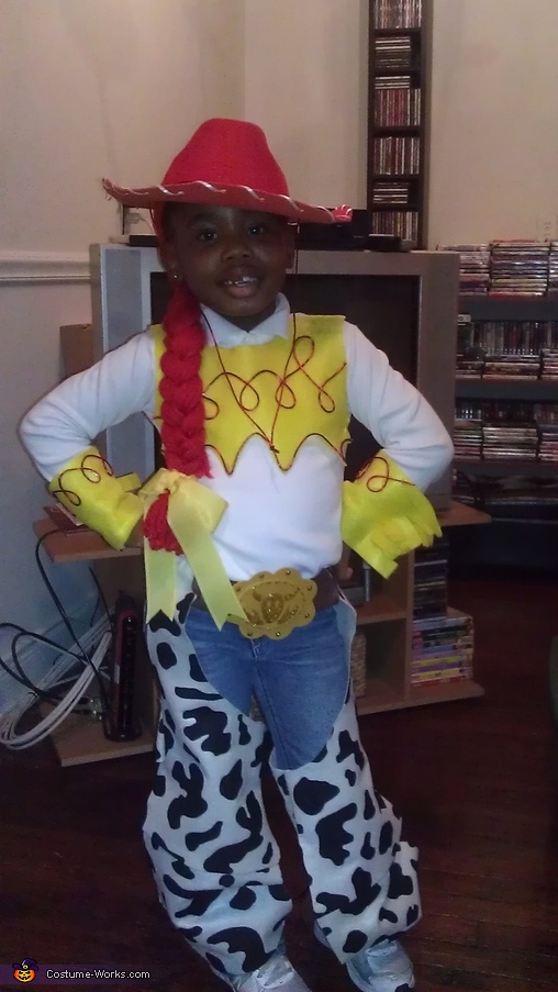 How to Make a Jessie Toy Story Costume. No Sewing Required!
