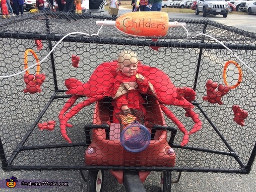 Crab in a Crab Pot Costume